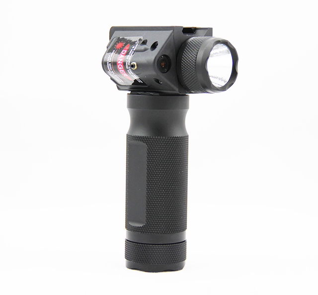 Tactical Combo Vertical Foregrip & Flashlight & RED Laser Sight